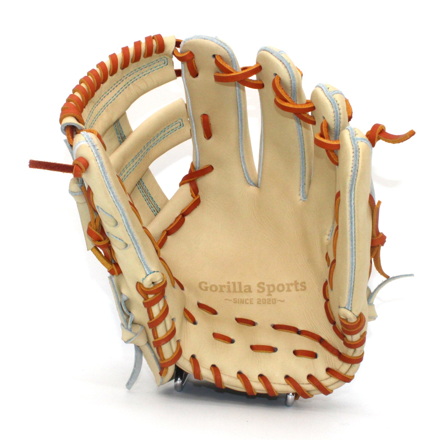 〈型付け済み〉【Gorilla sports】 一般軟式用グラブ 内野手用 当て挟み型5mmアップ