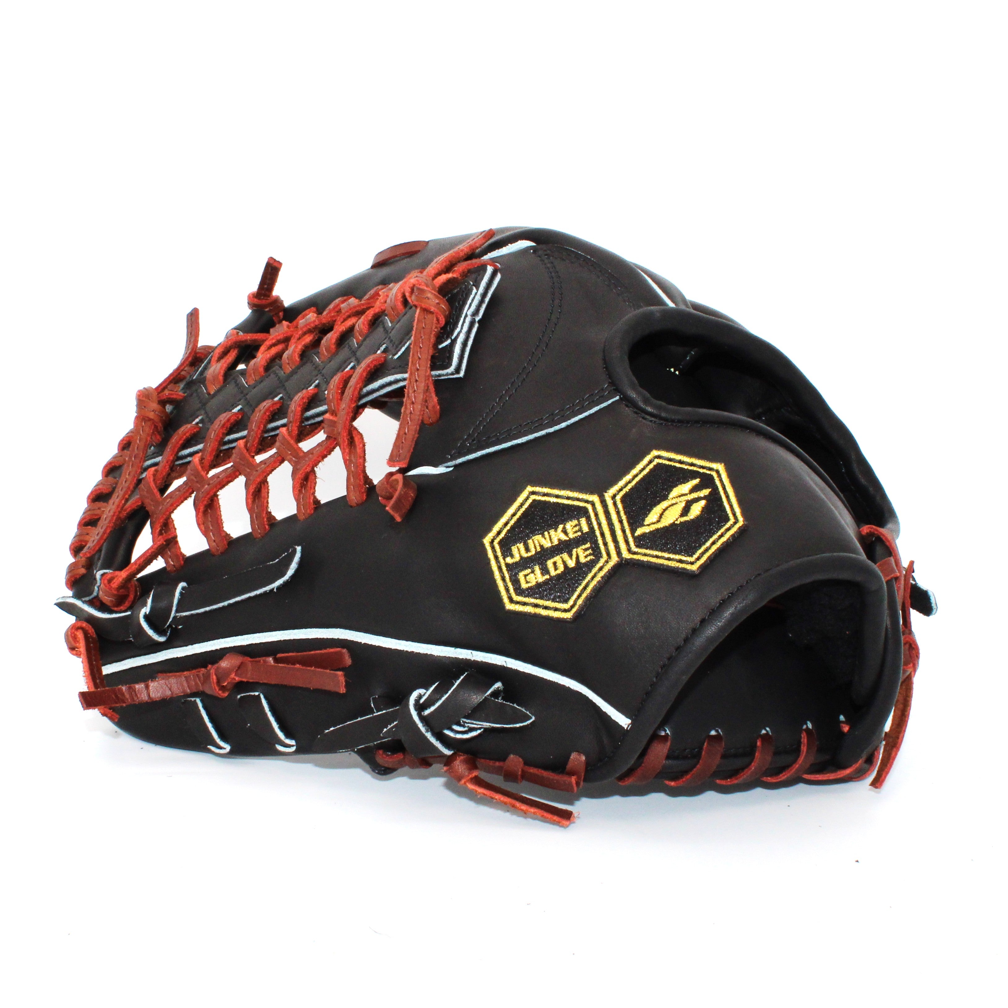 542 ジュンケイ アラミドシリーズ 型抜群 硬式 外野手用グローブ 左投げ ジュンケイグラブ】アラミドシリーズ 硬式グラブ 外野手用 7134