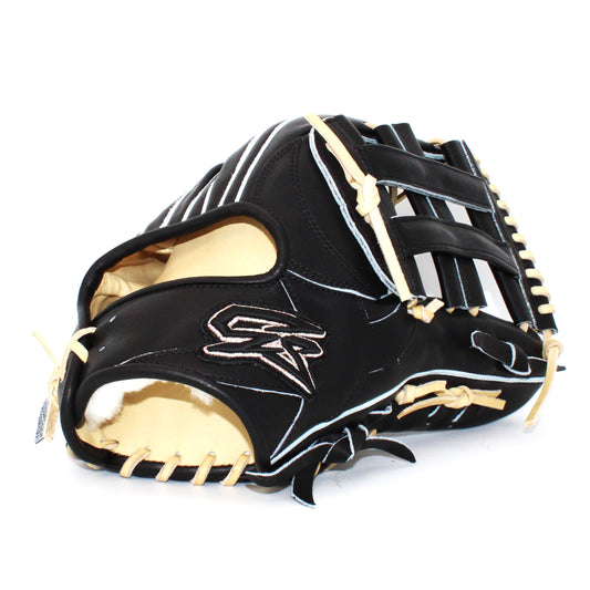 〈ガイド型付け済み〉【Gorilla Sports】 ハイグレードシリーズ　硬式外野手用グラブ　スーパーヘラクレス型　5mmカット