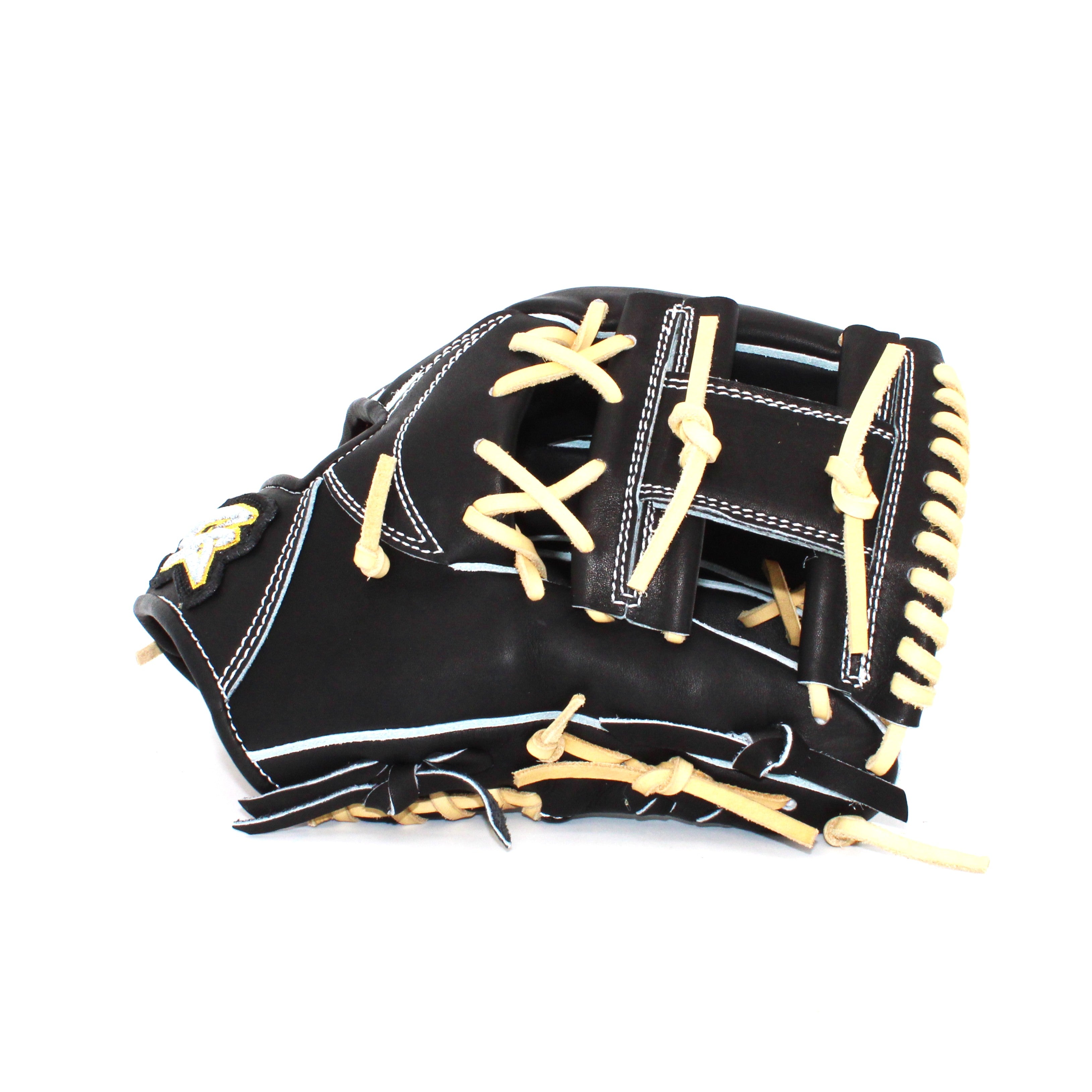 ガイド型付け済み〉【Gorilla sports】 硬式用グラブ 内野手用 当て