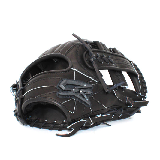 【Gorilla sports】 ハイグレードシリーズ　限定　ガンメタリックエディション　硬式用グラブ　内野手用　サムライ型　本店2周年記念モデル